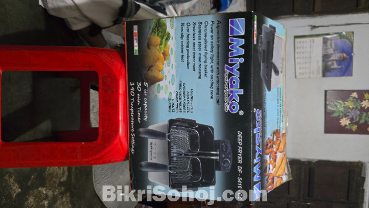 Miyako 5L Deep Fryer (DF-5416-CC)